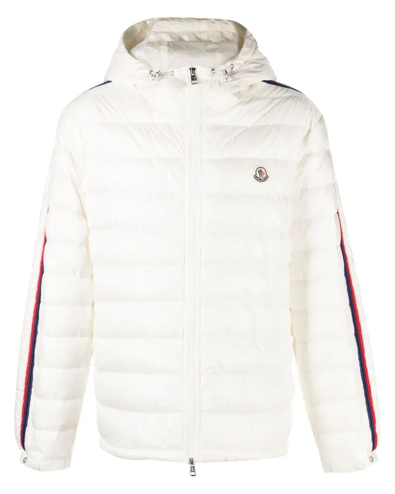 Moncler Gefütterte Agout Jacke - Weiß Weiß