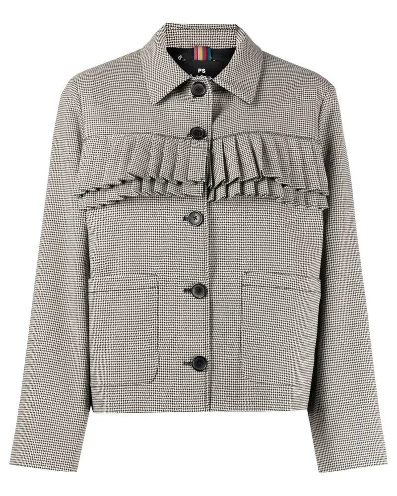 Paul Smith Jacke mit Karomuster - Nude Nude