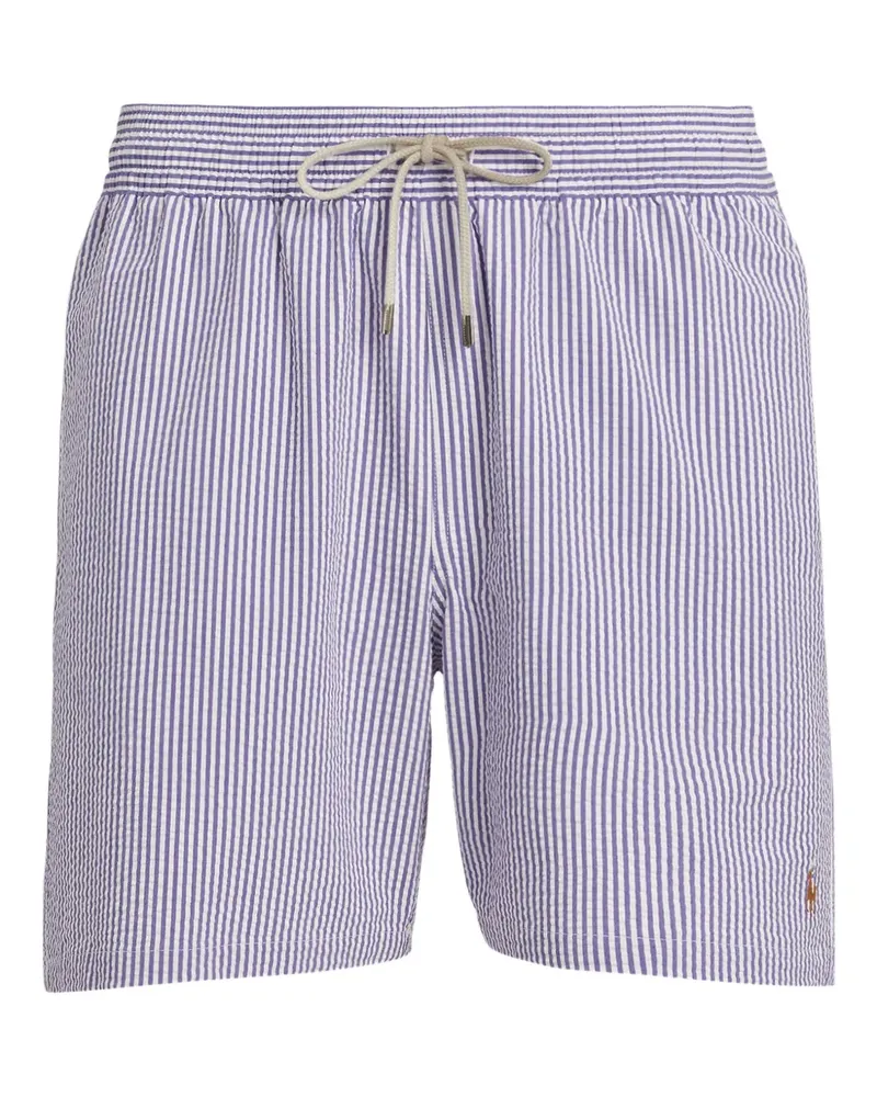 Ralph Lauren Gestreifte Badeshorts - Violett Violett
