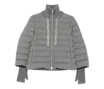 Gefütterte Jacke - Grau
