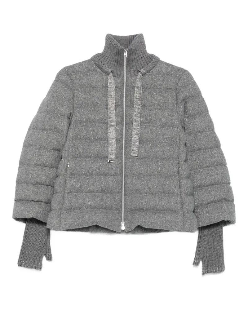 Herno Gefütterte Jacke - Grau Grau