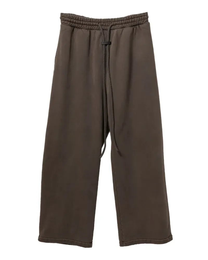 Fear of God Weite Jogginghose mit Logo-Patch - Braun Braun