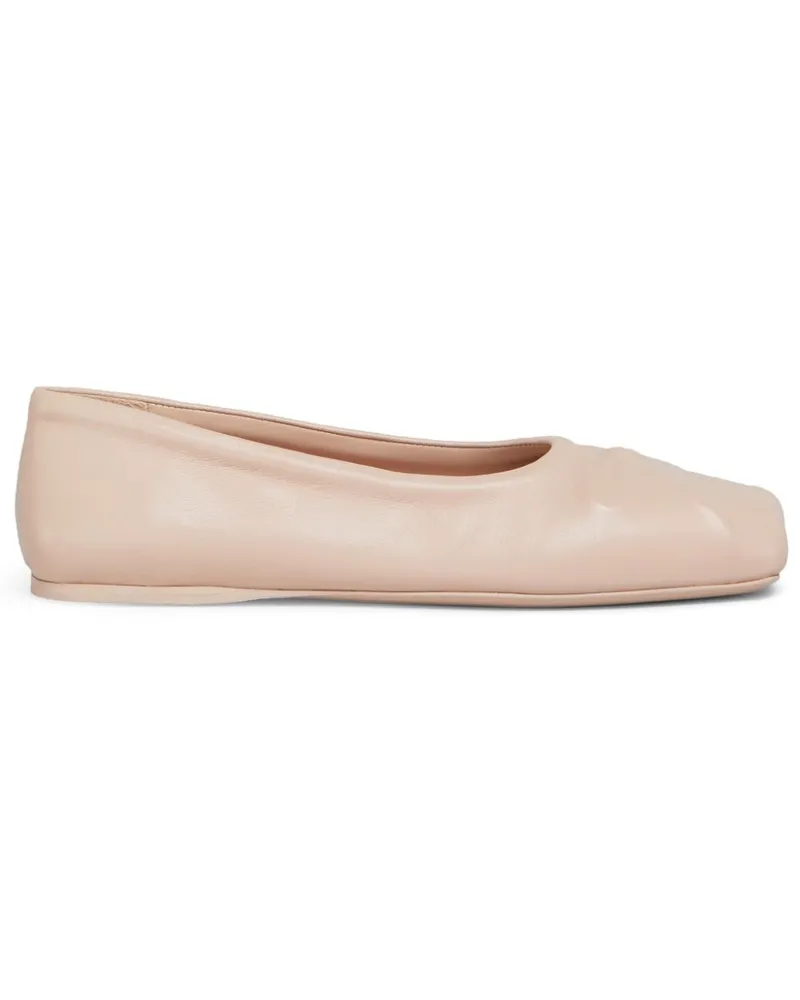 Marni Ballerinas mit Schleifendetail - Rosa Rosa
