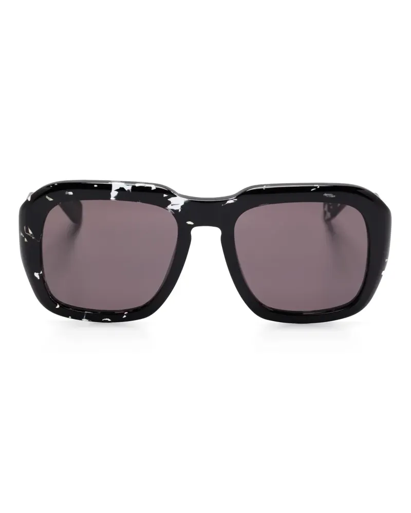 Chloé Sonnenbrille mit Oversized-Gestell - Schwarz Schwarz