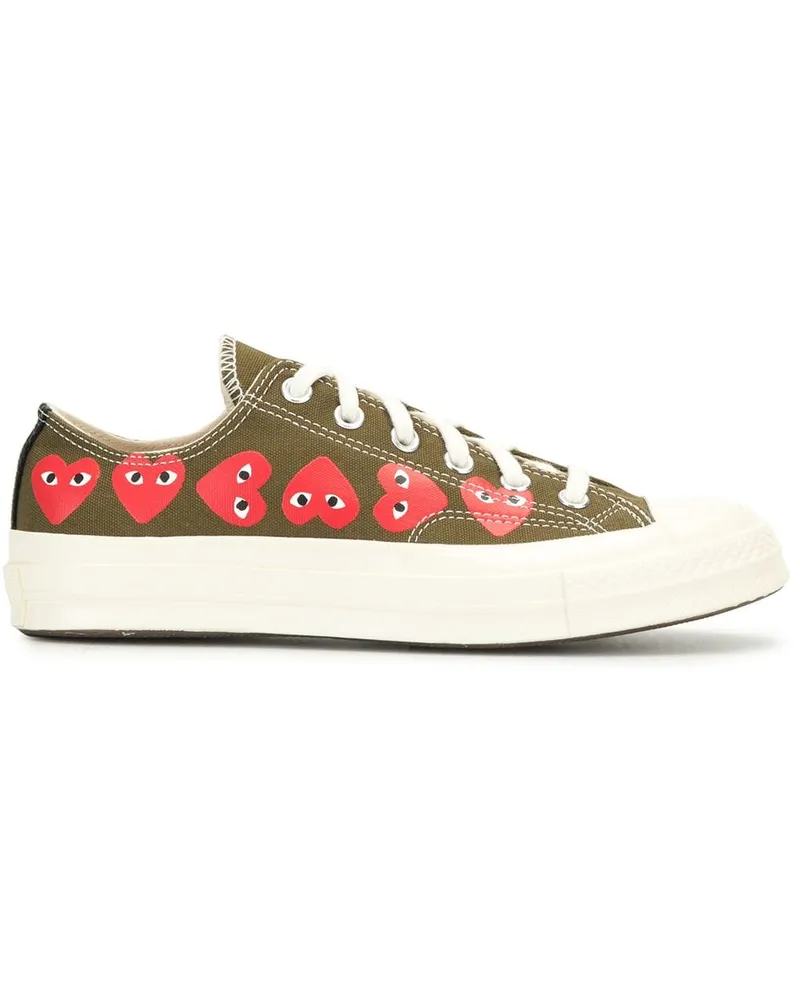 Comme des Garçons Sneakers mit Print - Grün Grün