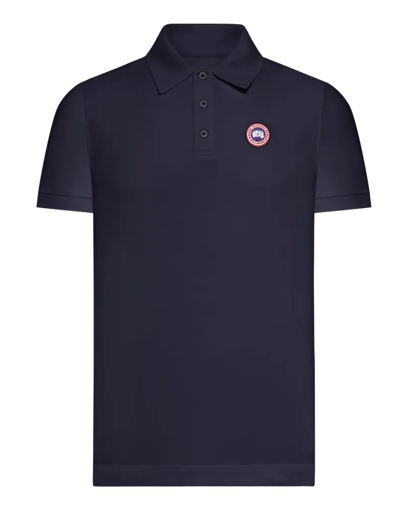 Canada Goose short-sleeve polo shirt - Blau Blau