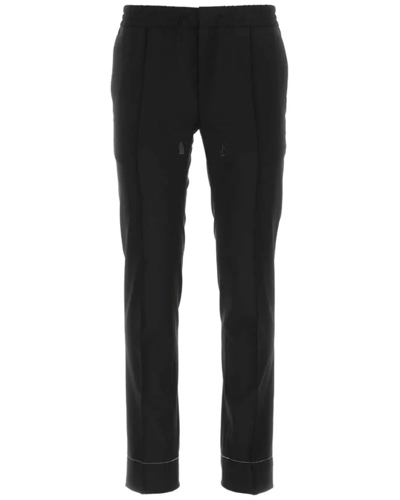 Brioni Hose mit Kordelzug - Schwarz Schwarz