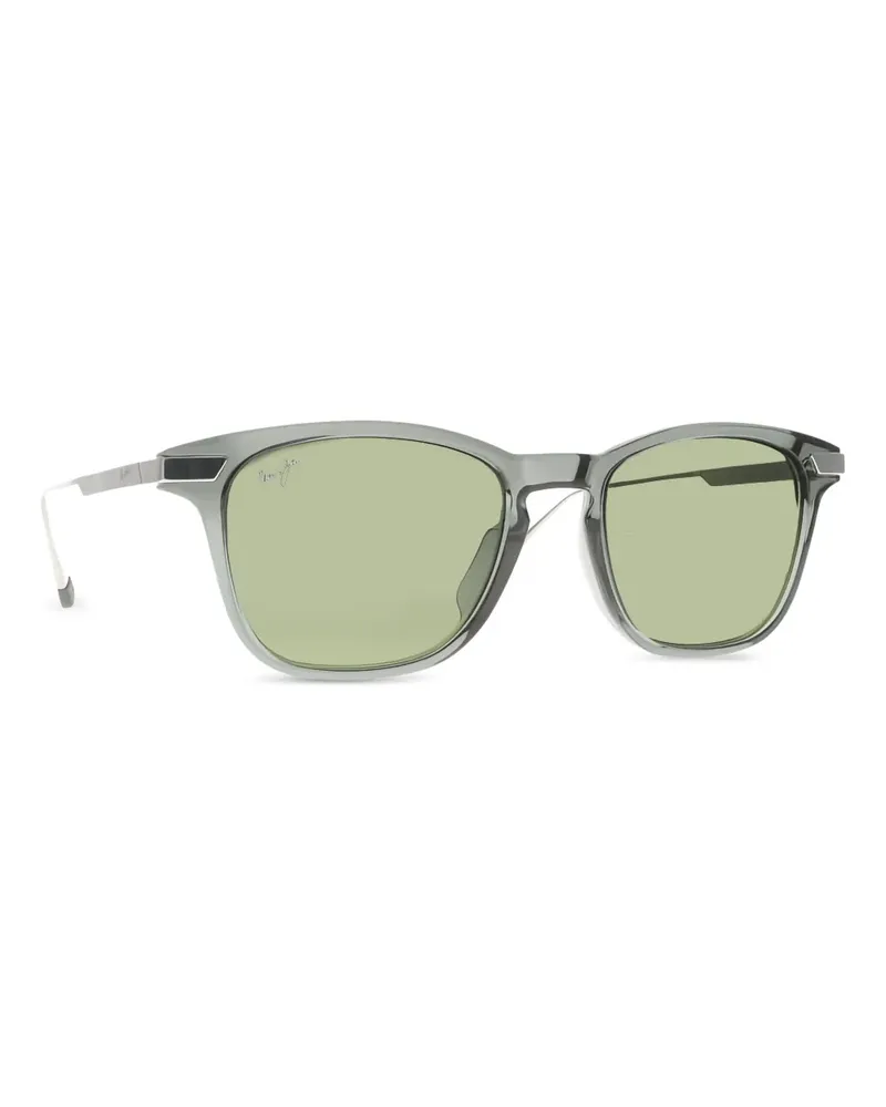 Maui Jim Mana'olana Sonnenbrille mit Metallgestell - Grau Grau