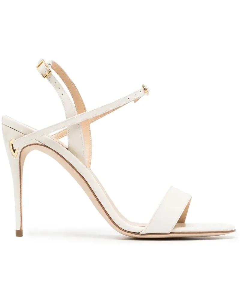 Jennifer Chamandi Tommaso Sandalen 105mm - Weiß Weiß