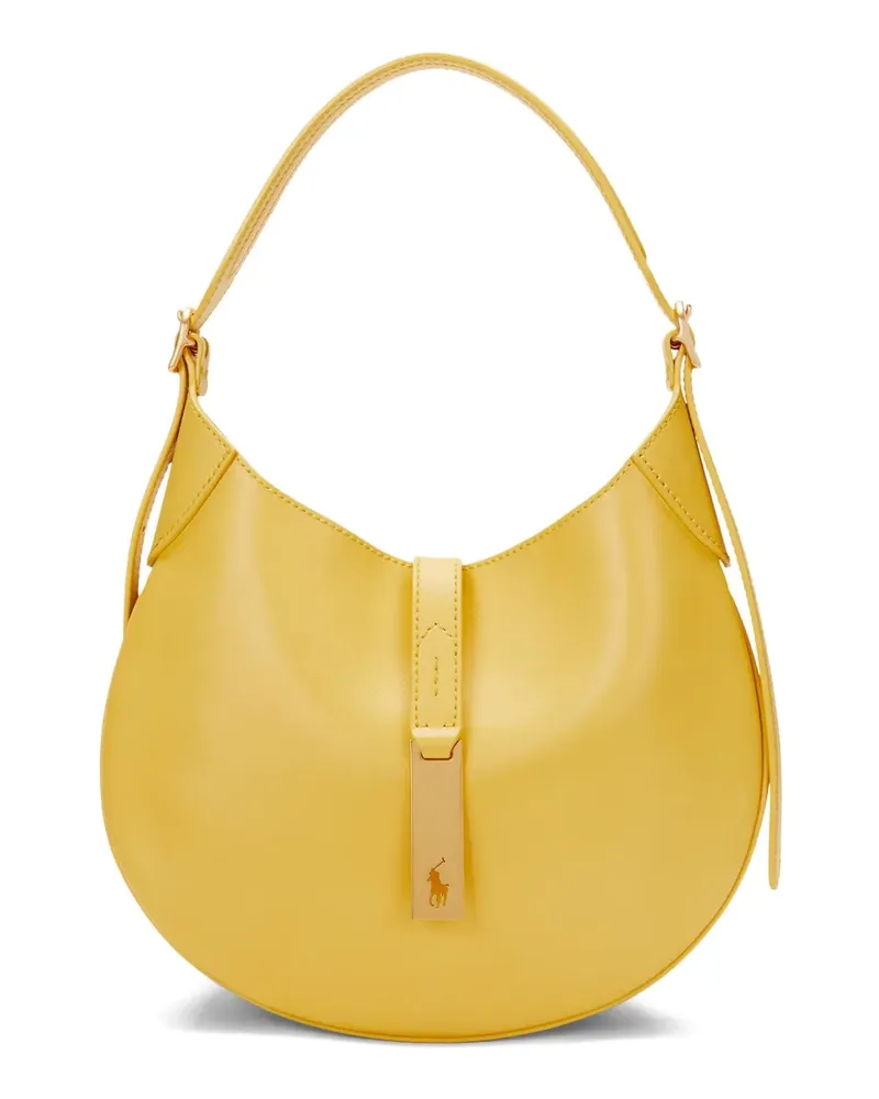 Ralph Lauren Schultertasche aus Kalbsleder - Gelb Gelb