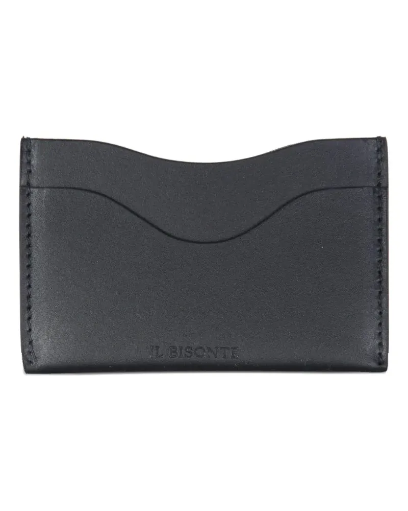 IL BISONTE Klassisches Kartenetui - Schwarz Schwarz