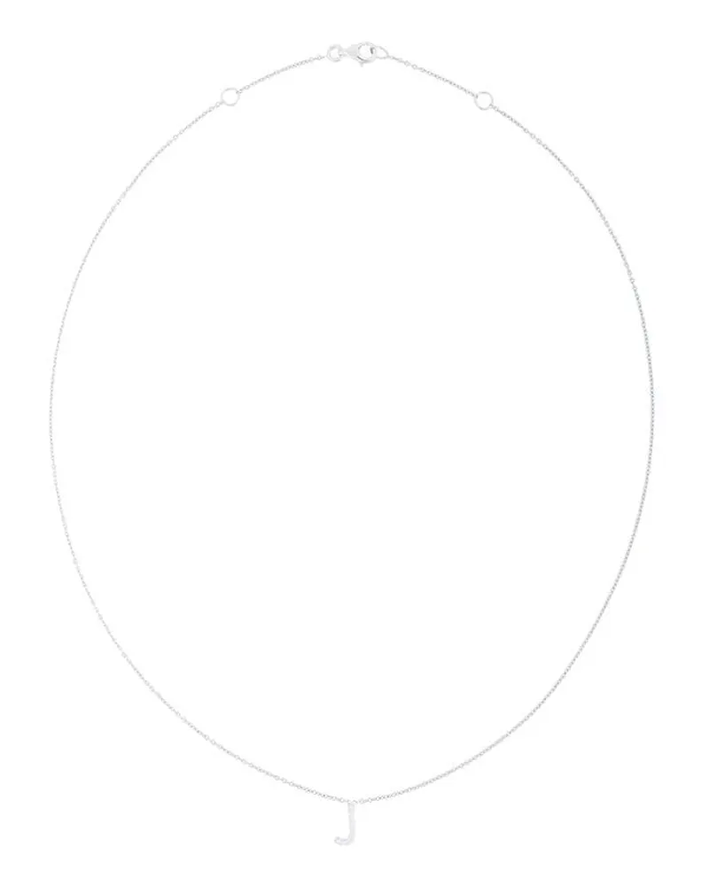 Alinka 18kt ' ID' Weißgoldhalskette mit Diamanten - Metallic Metallic