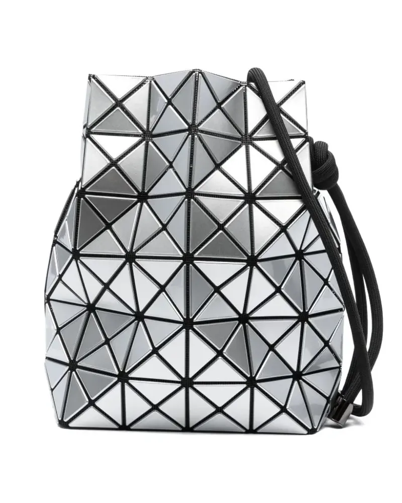 Issey Miyake Bao Bao Beuteltasche mit geometrischem Muster - Silber Silber