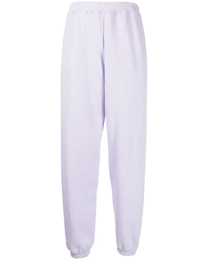 Aries Jogginghose mit Logo-Print - Violett Violett