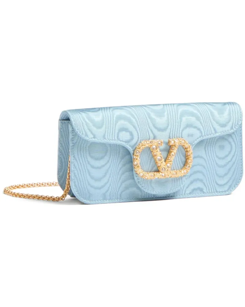 Valentino Garavani Locò Clutch - Blau Blau