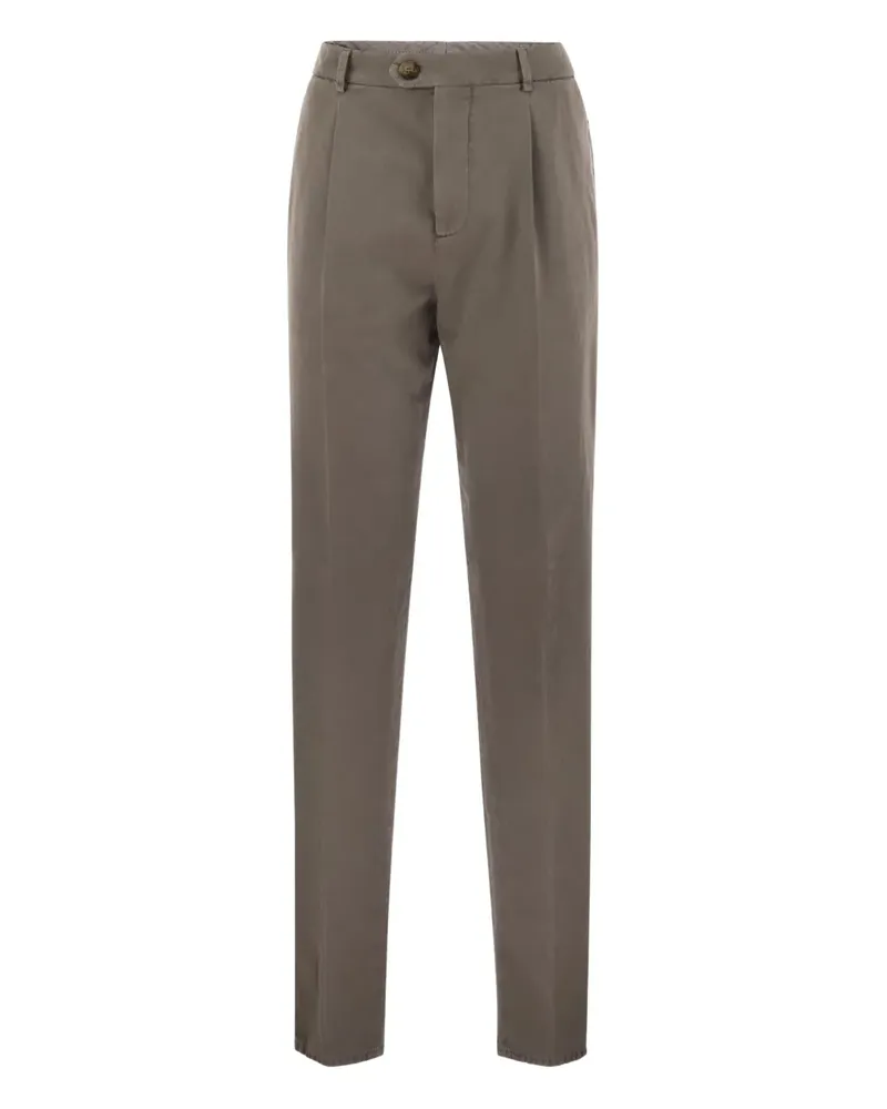 Brunello Cucinelli Hose mit Gürtelschlaufen - Braun Braun