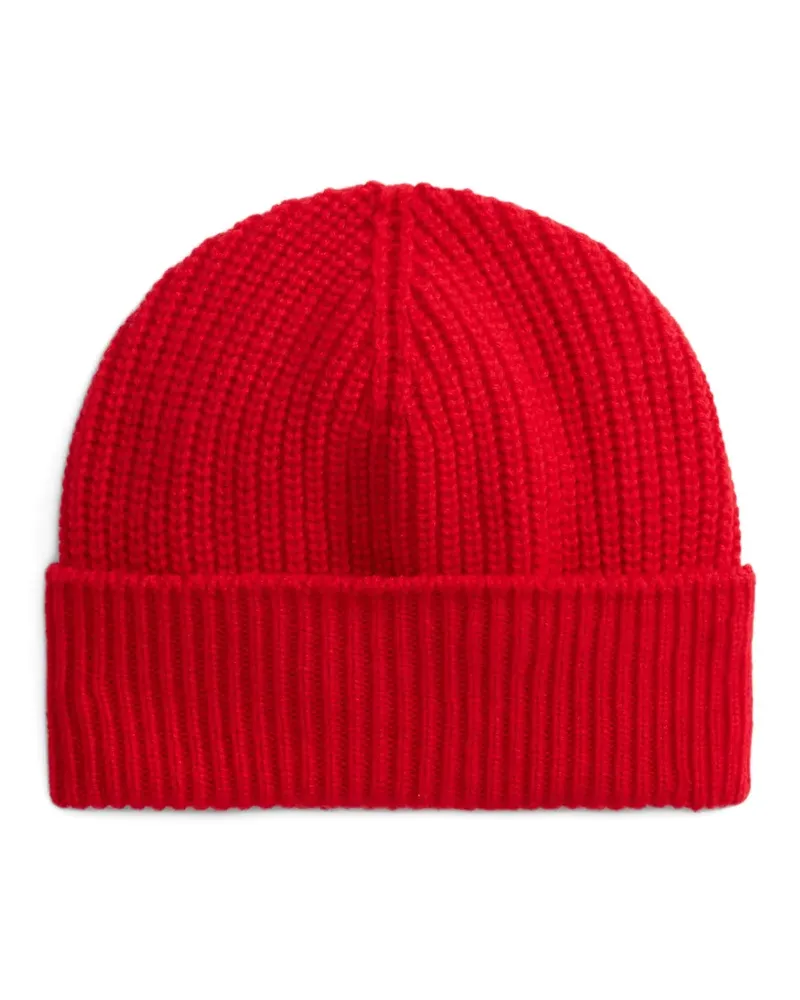 Ralph Lauren ribbed beanie - Rot Rot