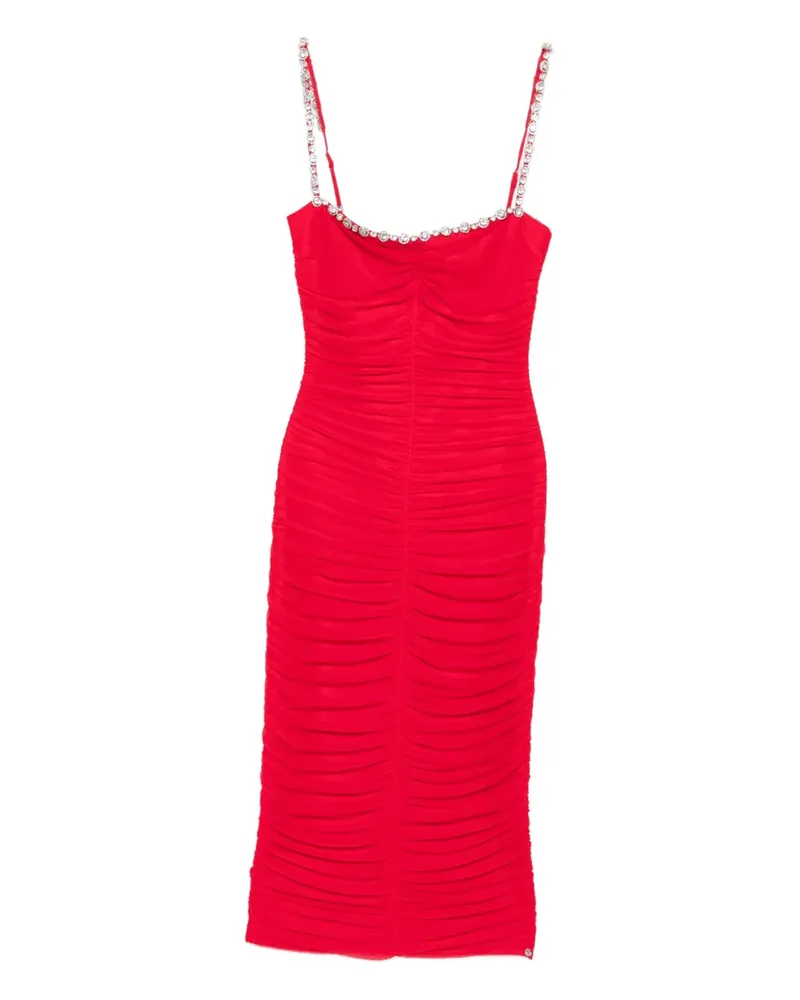 NISSA Kristallverziertes Kleid - Rot Rot