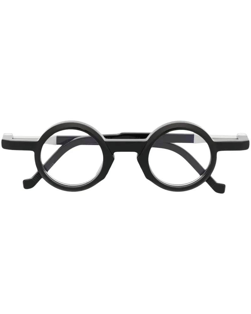 VAVA EYEWEAR Brille mit rundem Gestell - Schwarz Schwarz