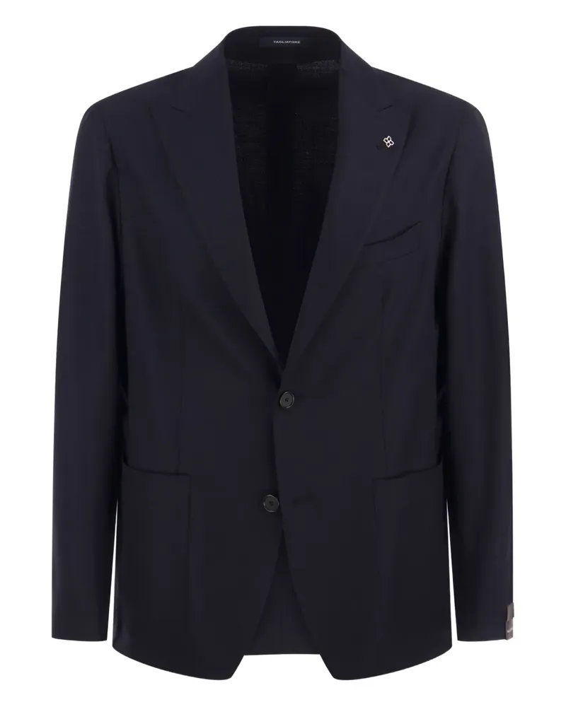 Tagliatore Sakko mit zwei Knöpfen - Blau Blau