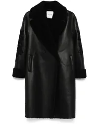 Ermanno Scervino Bestickter Mantel Schwarz