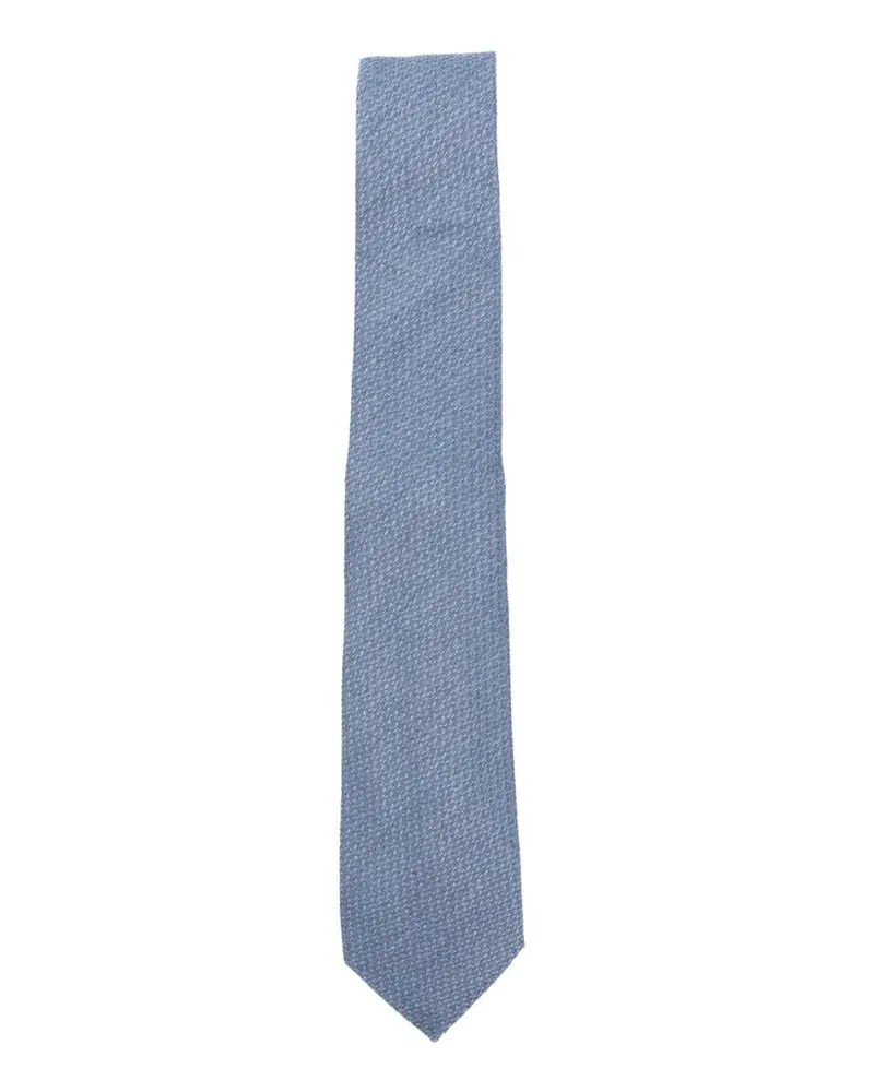 Canali Krawatte aus Seide - Blau Blau