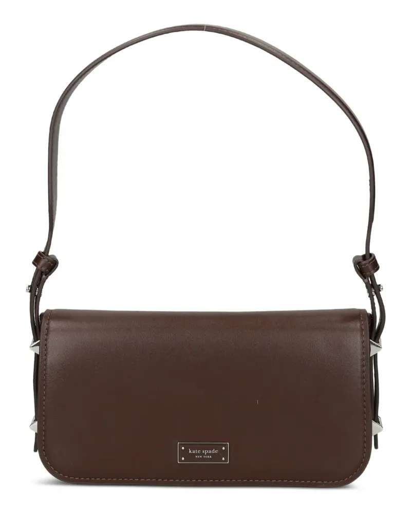 Kate Spade Liv Schultertasche aus Leder - Braun Braun