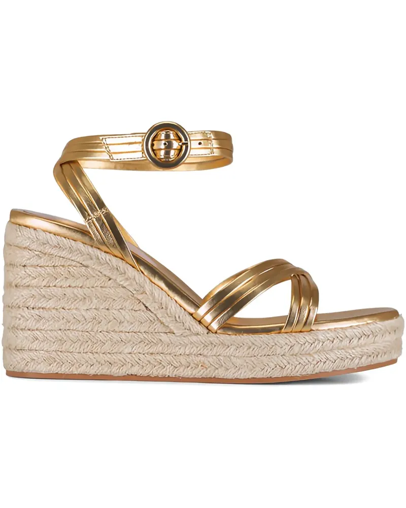 Gianvito Rossi Mekong Espadrilles mit Riemen - Gold Gold