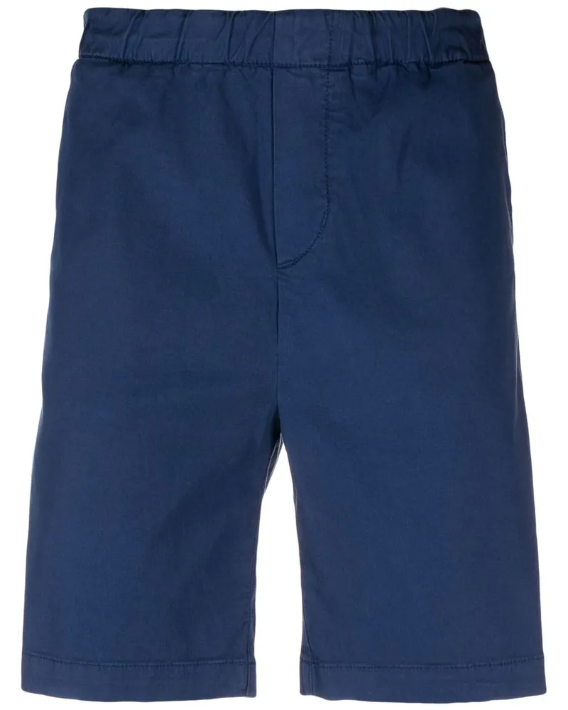 7 for all mankind Bermudas mit Logo-Patch Blau