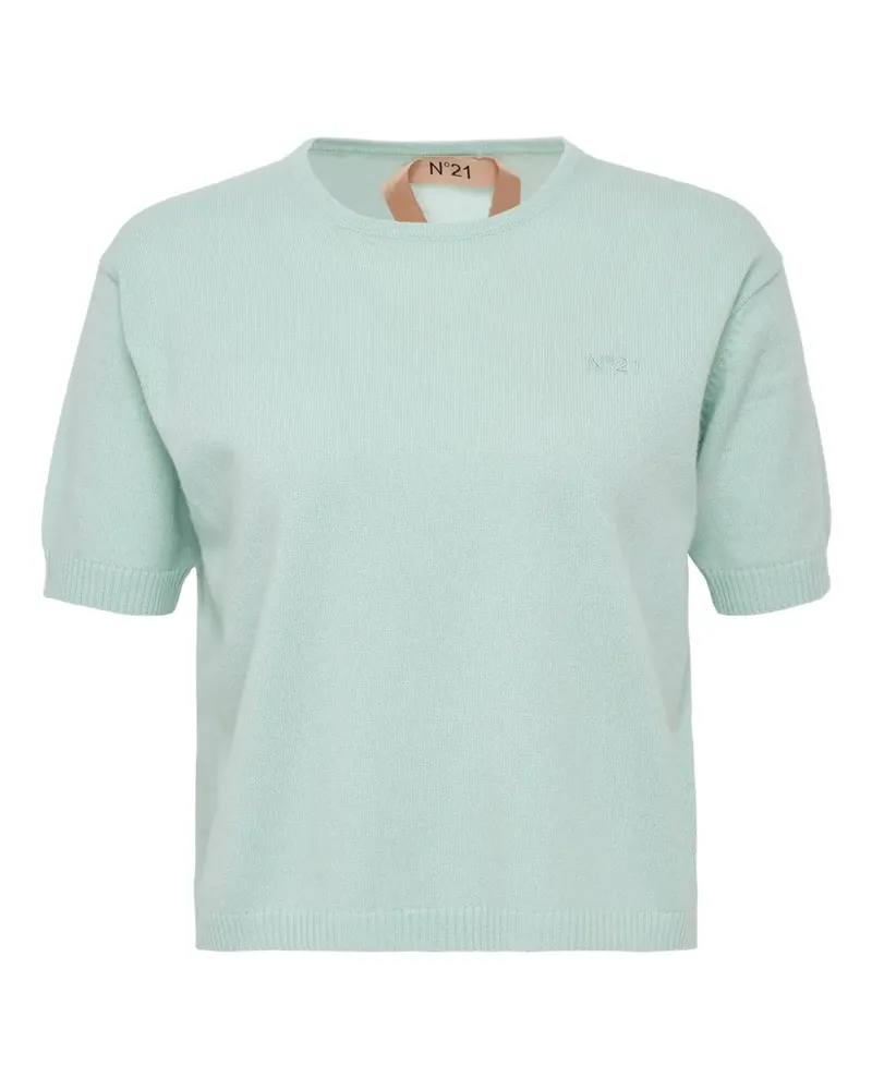 N° 21 T-Shirt mit Rundhalsausschnitt - Grün Grün