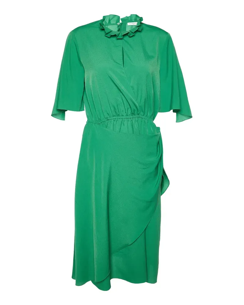 Sandro Rebella cut-out dress - Grün Grün