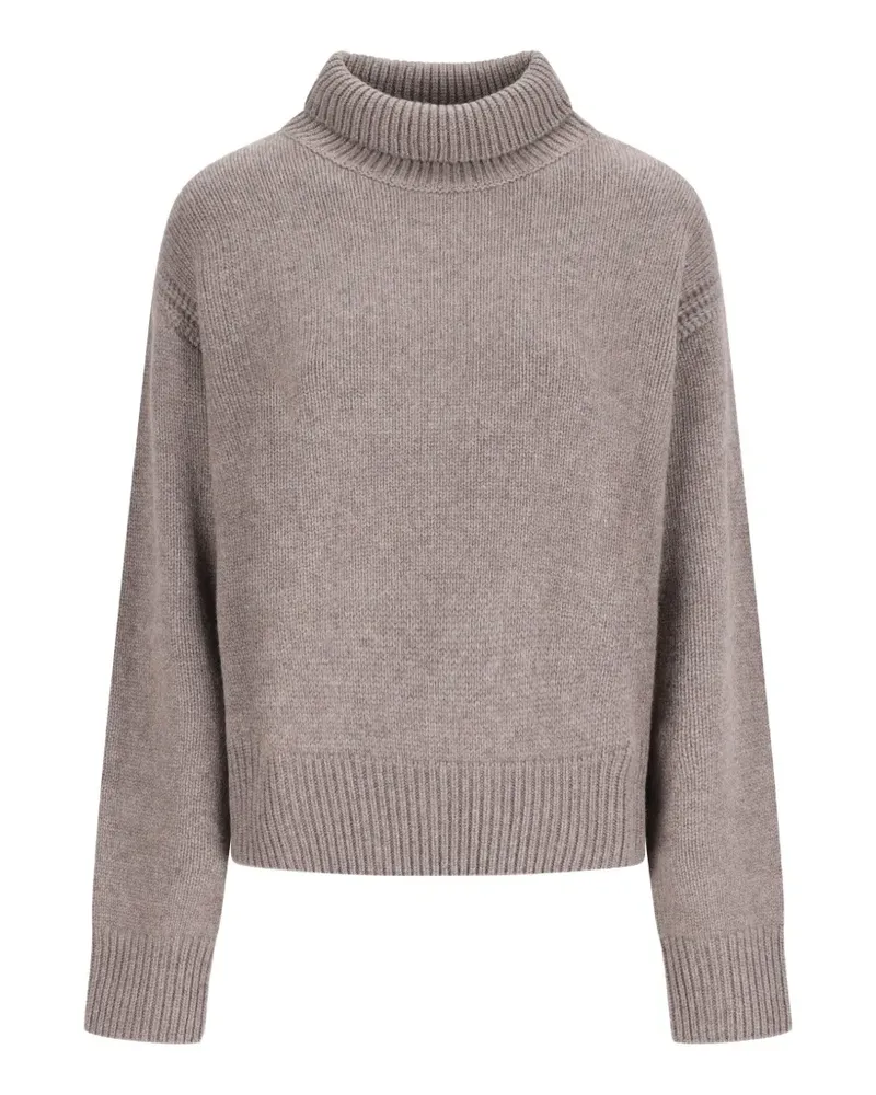 Lisa Yang Tiona Pullover mit Cut-Out - Nude Nude