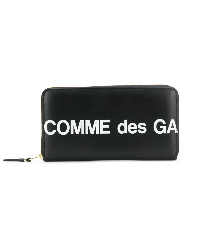 Comme des Garçons Rechteckiges Portemonnaie - Schwarz Schwarz