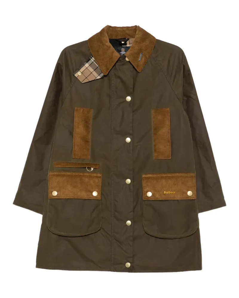 Barbour Icons Modern Beaufort Mantel - Grün Grün