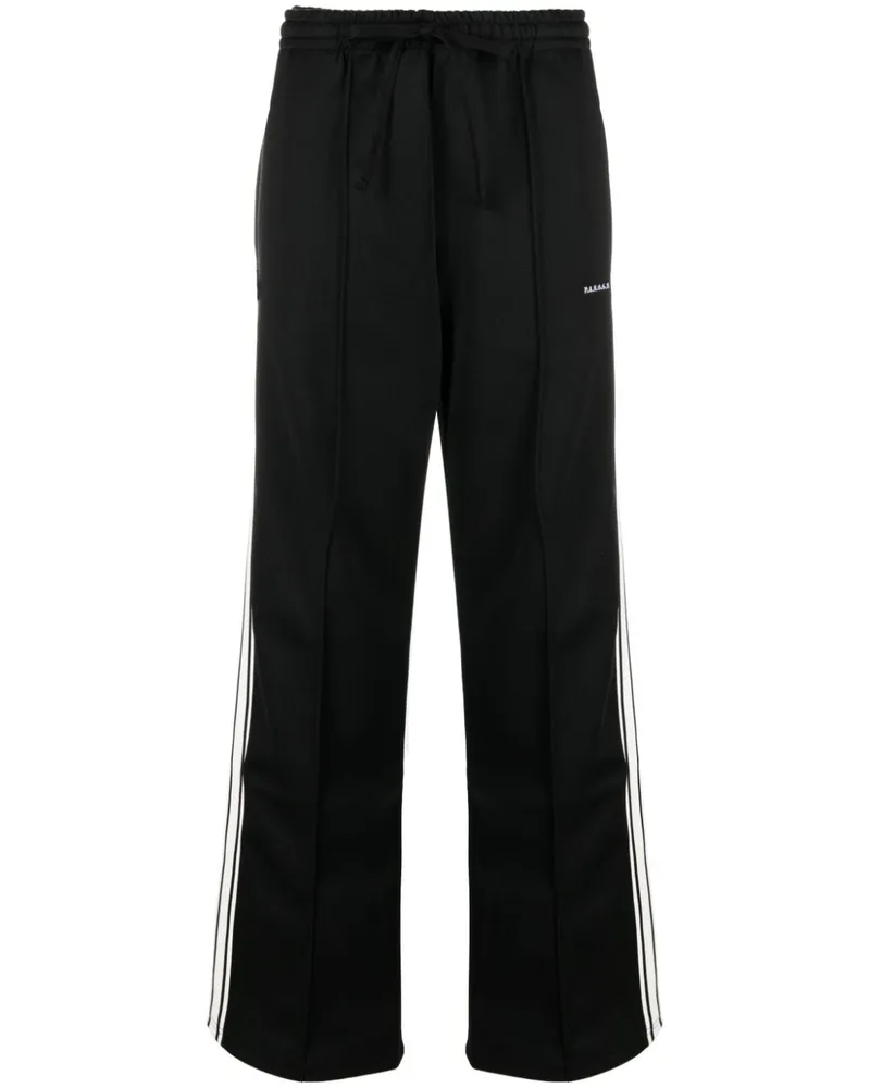 P.A.R.O.S.H. Jogginghose mit Logo-Stickerei - Schwarz Schwarz