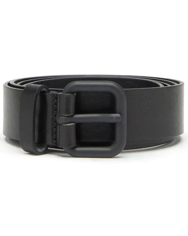 Diesel B-Inlay Gürtel - Schwarz Schwarz
