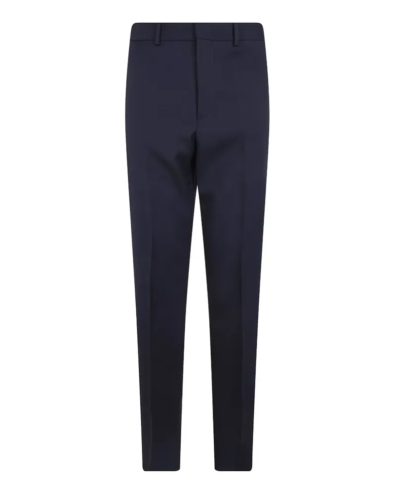 Jil Sander pressed-crease trousers - Blau Blau