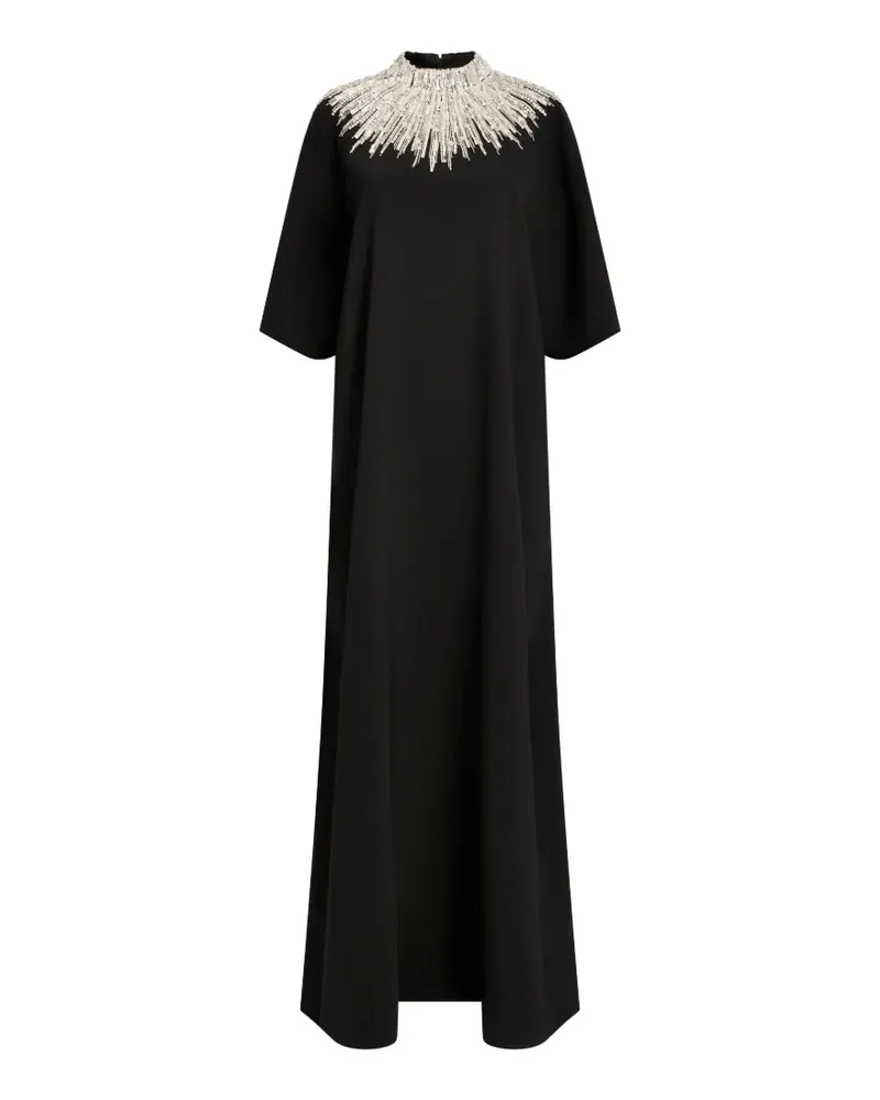Jenny Packham Desert Blossom Kleid - Schwarz Schwarz