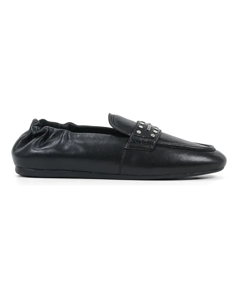 Karl Lagerfeld studded loafers - Schwarz Schwarz