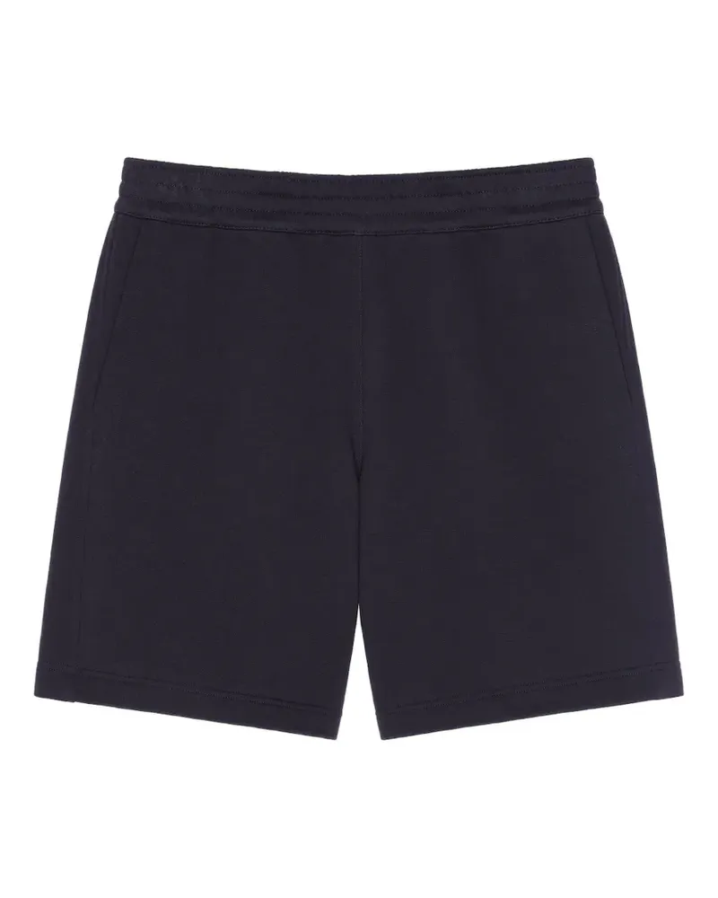 Givenchy Bermudas aus Fleece mit  Paris-Ripsband - Blau Blau