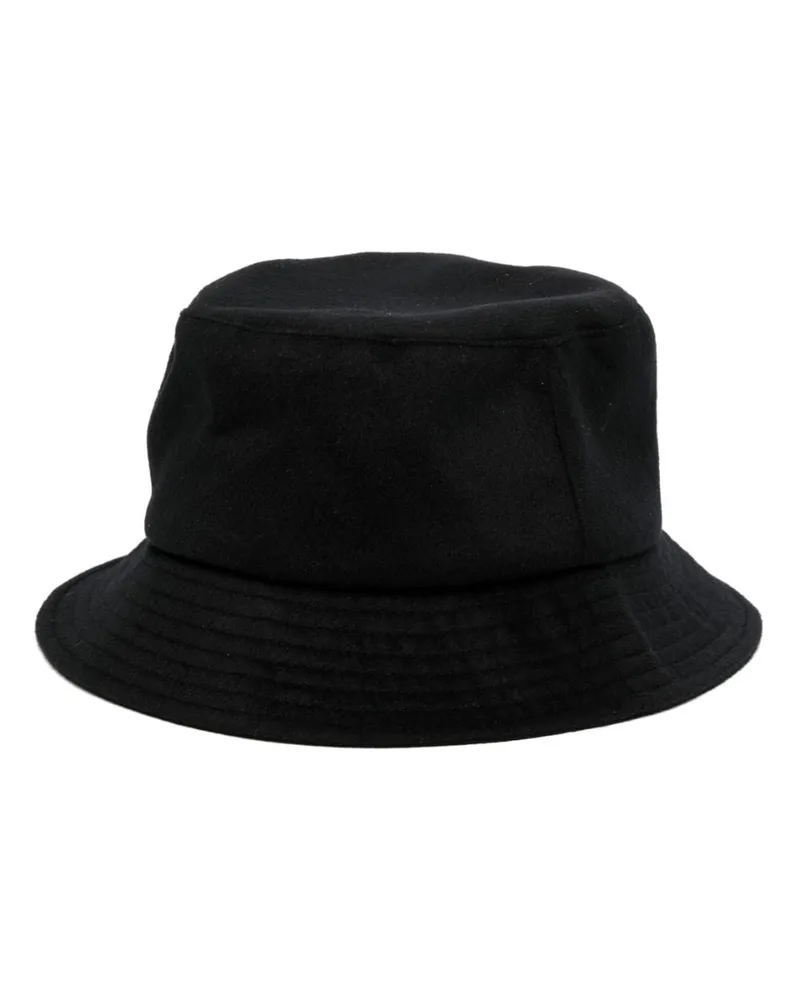 Paul Smith Fischerhut mit Signature-Streifen - Schwarz Schwarz