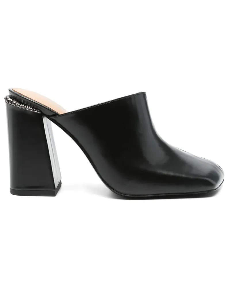 ash Angie Mules 90mm - Schwarz Schwarz