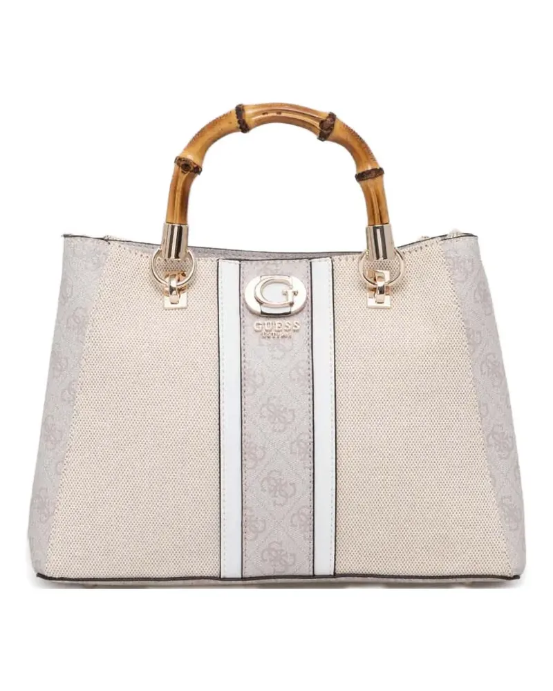Guess Kerima Bamboo Tote Bag - Nude Nude