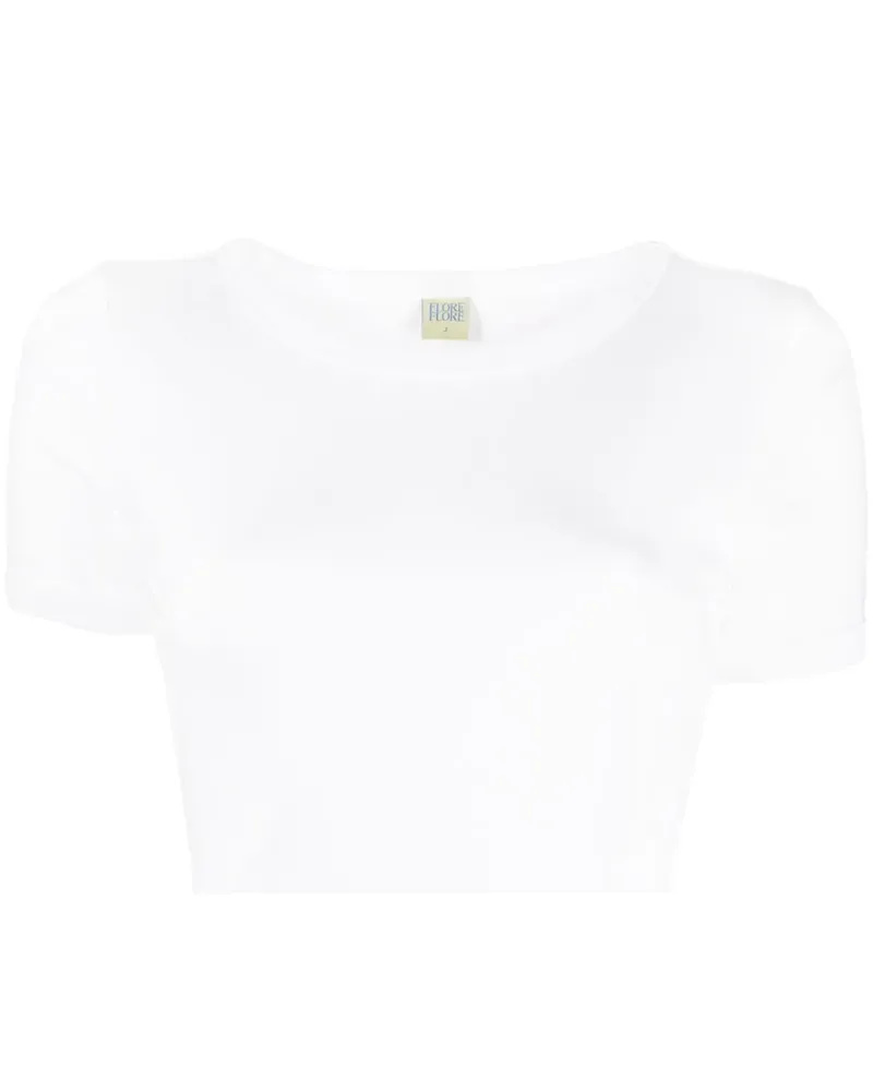 Flore Flore T-Shirt aus Bio-Baumwolle - Weiß Weiß