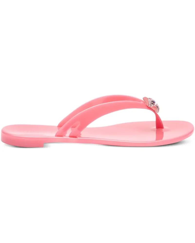 Casadei Verzierte Isla Flip-Flops - Rosa Rosa