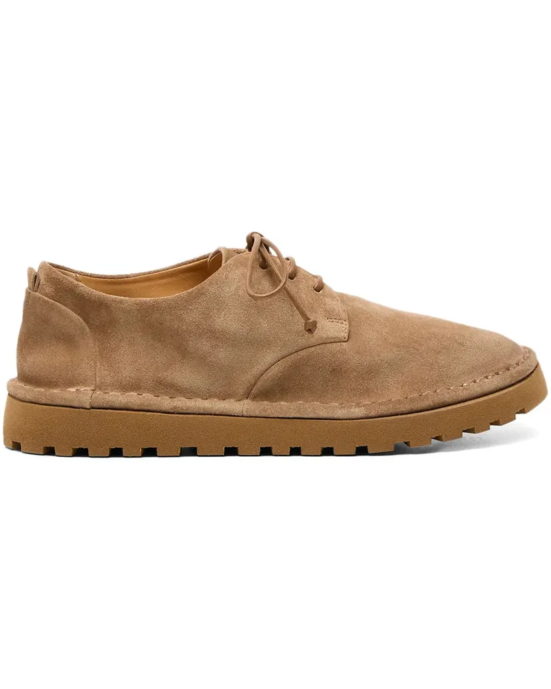 Marsèll Sancrispa Alta Pomice Derby-Schuhe aus Wildleder - Braun Braun