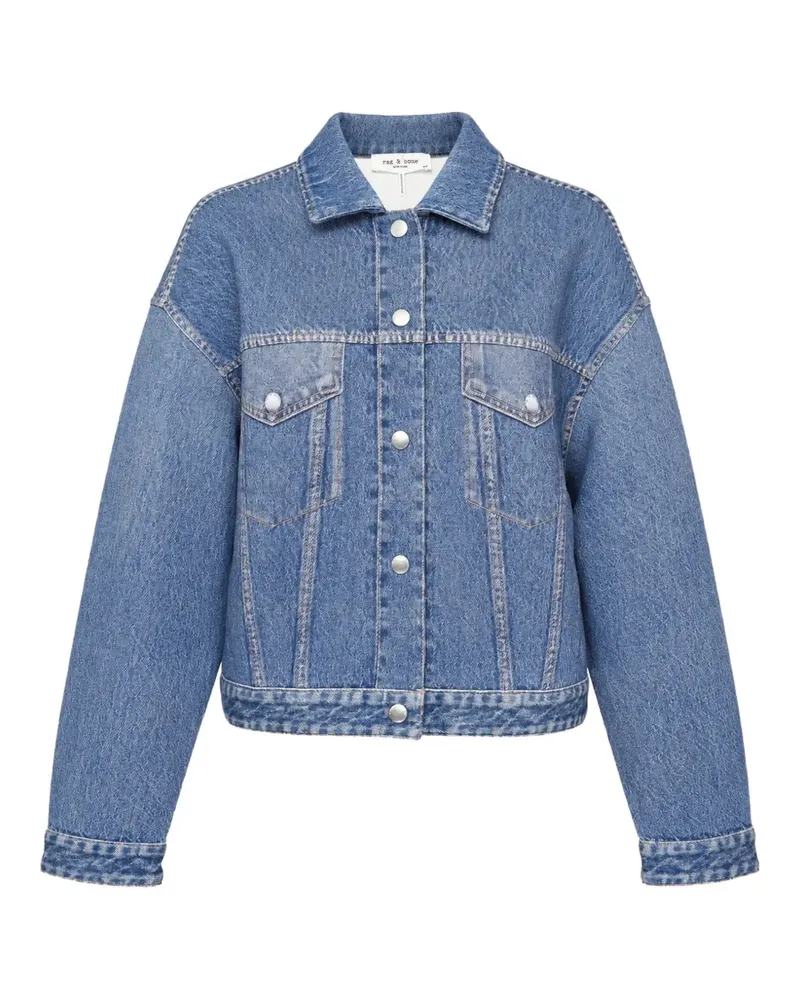 Rag & Bone Miramar Mallow Jeansjacke - Blau Blau
