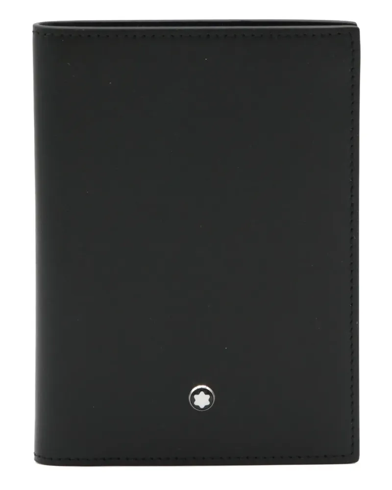 Montblanc Mini Meisterstück 4cc Portemonnaie - Schwarz Schwarz