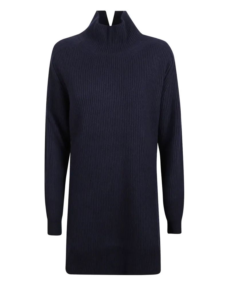 Dondup high-neck knitted dress - Blau Blau