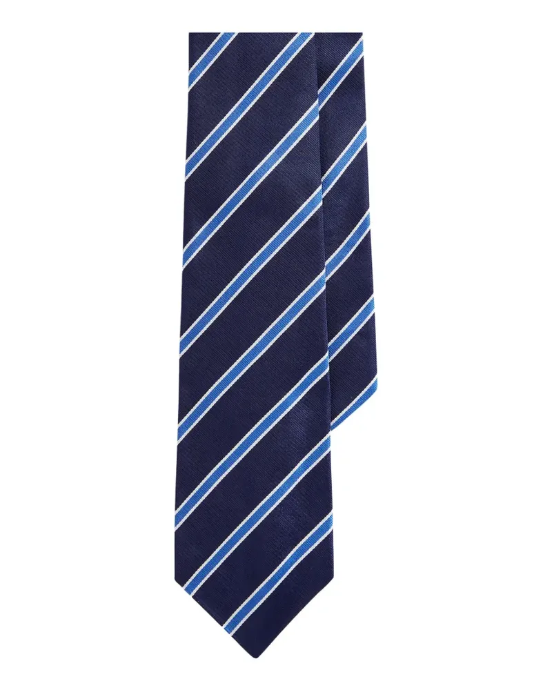 Ralph Lauren Gestreifte Krawatte - Blau Blau